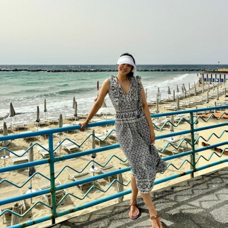 【박지윤】 PRADA 프라다 브러쉬드 가죽 스몰 토트백 ▶매장-330만원◀