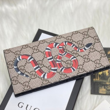 GUCCI 구찌 킹스네이크 프린트 장지갑